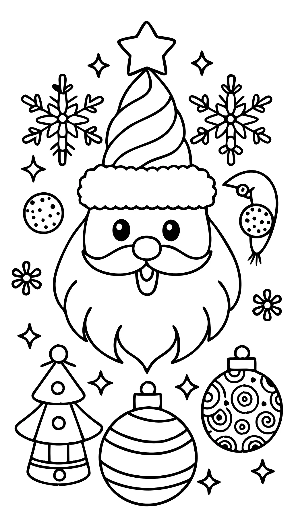 free coloring pages printable christmas